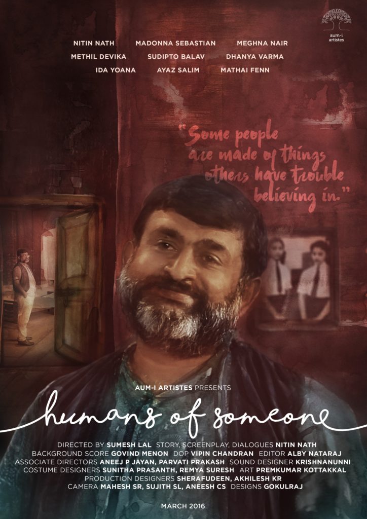 A poster from the movie Humans of Someone on Youtube